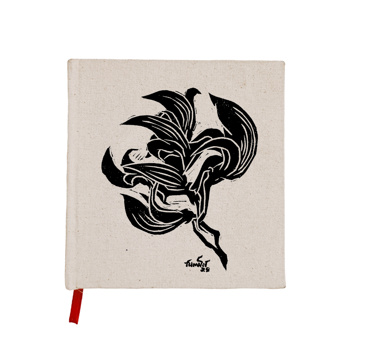 Polash Linocut Square Sketchbook